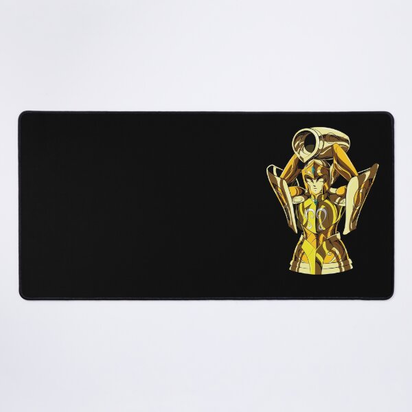 Item preview, Aquarius Gold Saint Armor Anime Poster Illustration designed and sold by rabardock.