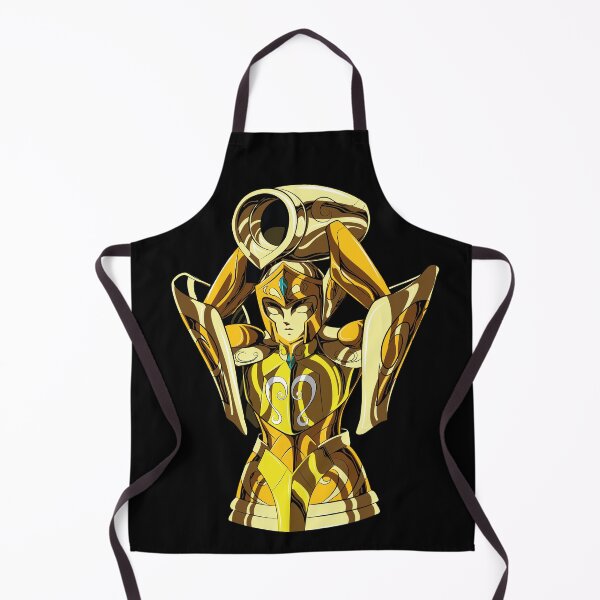 Item preview, Aquarius Gold Saint Armor Anime Poster Illustration designed and sold by rabardock.