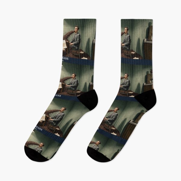Item preview, Spill the Beans – Interrogation Room Dark Humor Vintage Art designed and sold by SammyMorry.