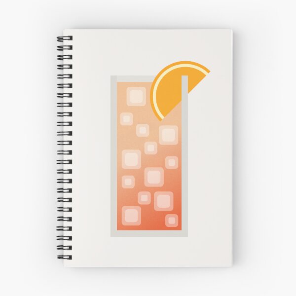 Item preview, Sex on the Beach Cocktail Minimalist Illustration designed and sold by archetype prints.