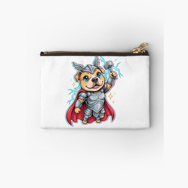 Item preview, Pitbull Superhero God of Thunder designed and sold by whinkester.