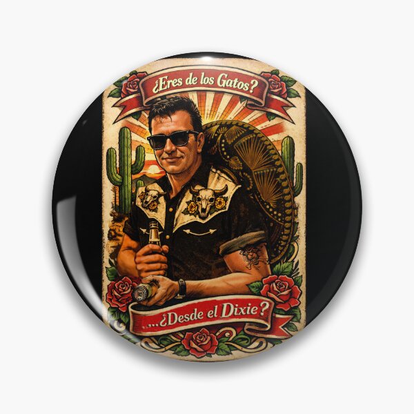 Item preview, Rockabilly Cat on a Sombrero Run – Mischief in Mexico  designed and sold by Larry Oates.