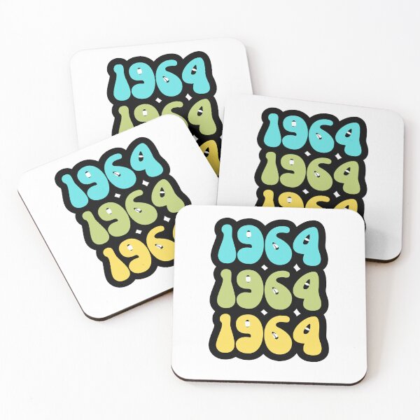 Item preview, 1964 Retro Birthday Typography Design designed and sold by variant designer.