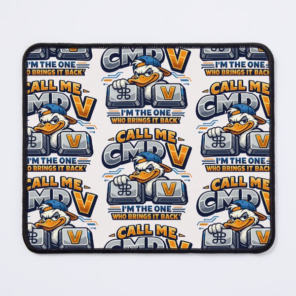 Item preview, Call Me CMD V Funny Copy Paste Duck Design designed and sold by TeeTimeTreasure.