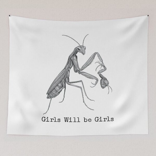 Item preview, Girls Will Be Girls Mantis designed and sold by nosu-art-pod.