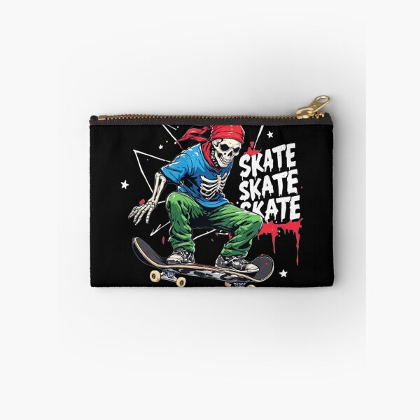 Aperçu de l'œuvre Skeleton skate créée et vendue par Radhestore.