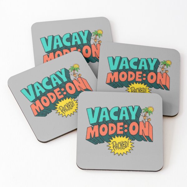 Item preview, Vacay Mode On Packed Retro Summer Graphic  — Funny Vacation Attitude Summer designed and sold by SkTee2k.