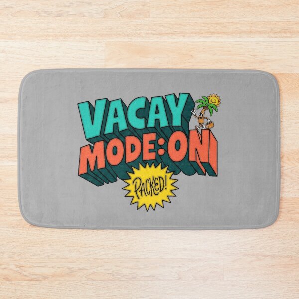 Item preview, Vacay Mode On Packed Retro Summer Graphic  — Funny Vacation Attitude Summer designed and sold by SkTee2k.