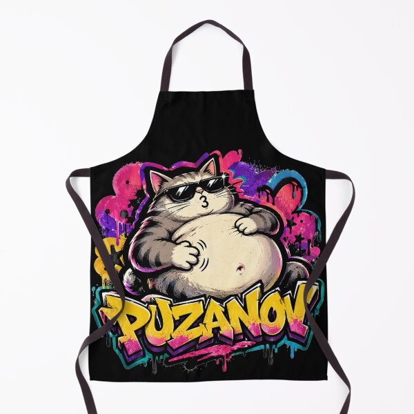 Item preview, Puzanov Fat Cat Graffiti Sticker designed and sold by Puzanov.