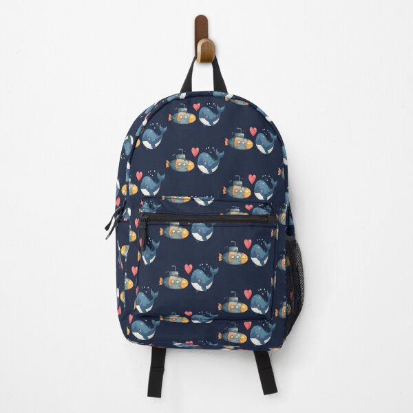 Item preview, Love instead of war, submarine and whale designed and sold by LiskoDesign.