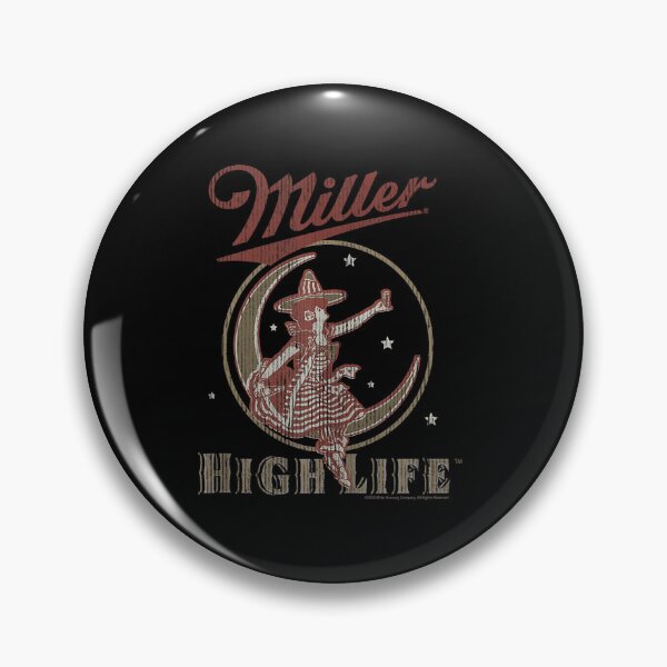 Item preview, Miller High Life Moon Poster Design Today Graphic designed and sold by FaitWalker.