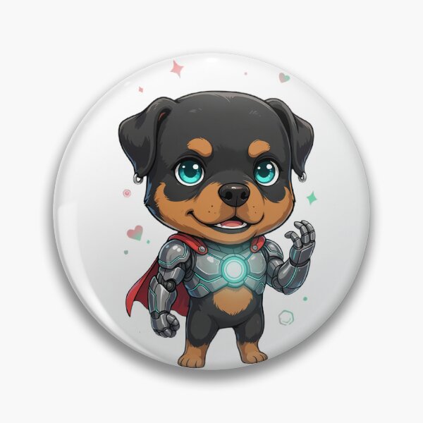 Item preview, Rottweiler Superhero Puppy designed and sold by whinkester.