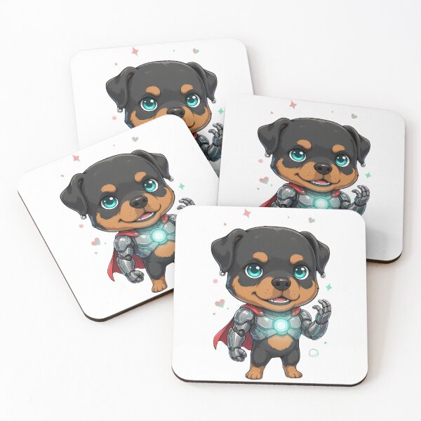Item preview, Rottweiler Superhero Puppy designed and sold by whinkester.