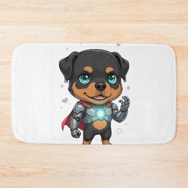 Item preview, Rottweiler Superhero Puppy designed and sold by whinkester.