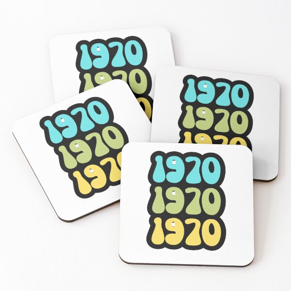 Item preview, 1970 Vintage Birthday Typography Design designed and sold by variant designer.