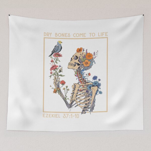 Item preview, Dry Bones Come To Life Skeleton Vintage designed and sold by nosu-art-pod.