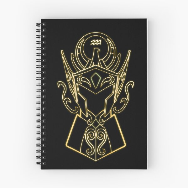 Item preview, Aquarius Armor Linear Gold Saint Anime Poster Illustration designed and sold by rabardock.