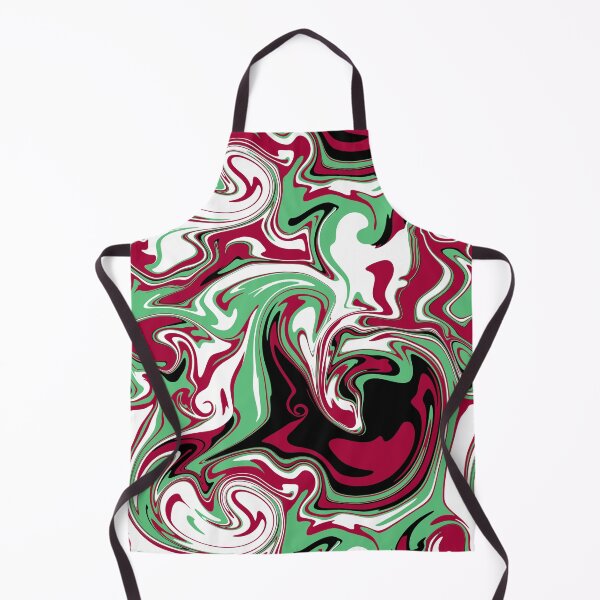 Item preview, Abstract green and pink liquid art, liquid swirl designed and sold by NadiaChevrel.