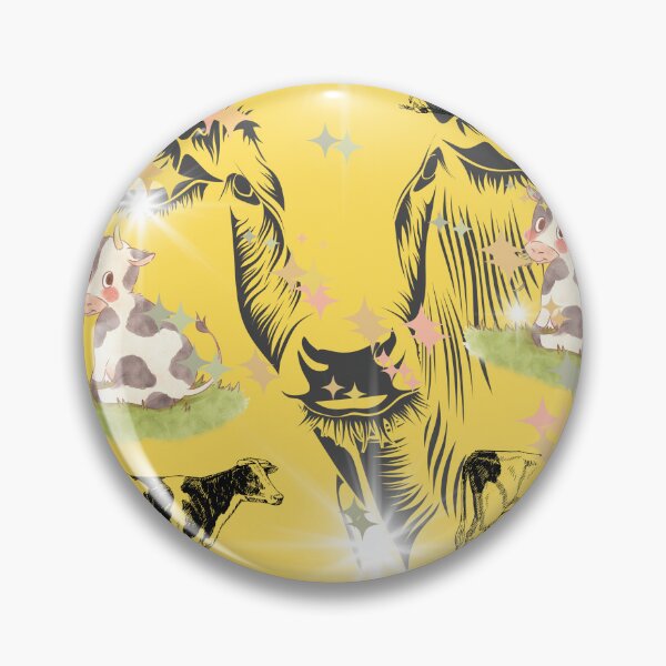 Item preview, Cute Cow Sparkle Pattern – Farmhouse Cow Lover Design designed and sold by Extremeallie.