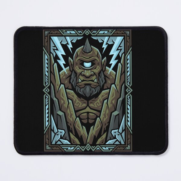 Item preview, Retro Folk Ancient Cyclops Giant Single Eye Myth designed and sold by EKHOAISTORE.