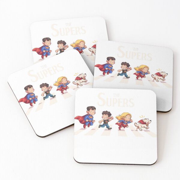 Item preview, The Supers Abbey Road Parody | Superman Family Cute Fan Art designed and sold by NDrake31.