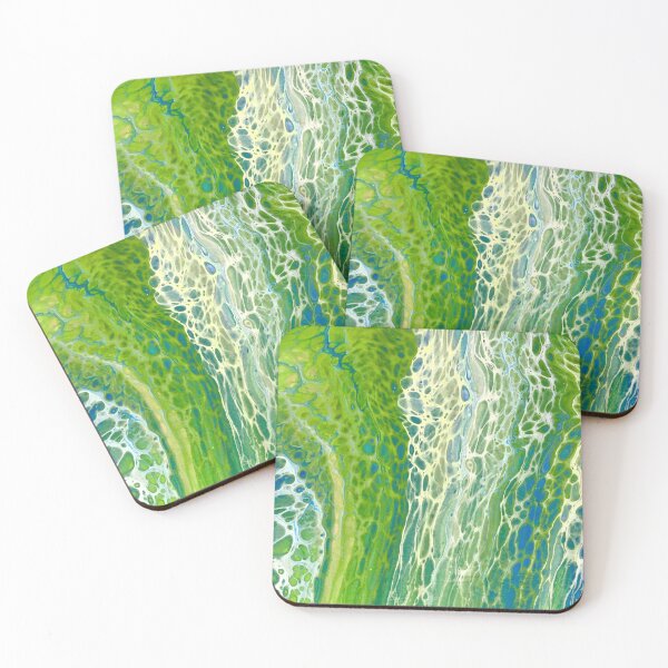 Item preview, Fluid art green  designed and sold by Fred  Terpe.