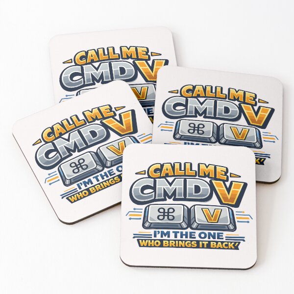 Item preview, Call Me CMD V Funny Copy Paste Shortcut Design designed and sold by TeeTimeTreasure.