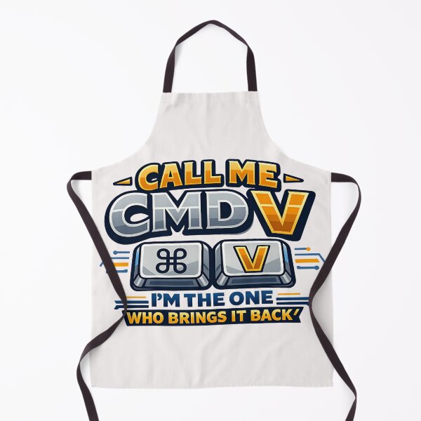 Item preview, Call Me CMD V Funny Copy Paste Shortcut Design designed and sold by TeeTimeTreasure.