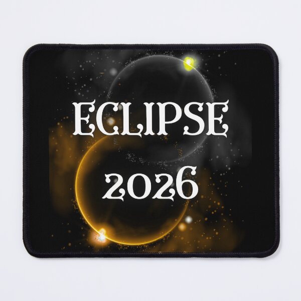 Item preview, Eclipse 2026 Celestial Solar Eclipse Cosmic Art designed and sold by stickersrafisa.