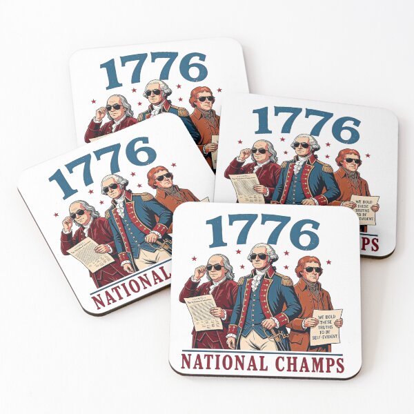 Item preview, 1776 National Champions Funny Patriotic Vintage USA Independence Day  designed and sold by Thread&Fable.