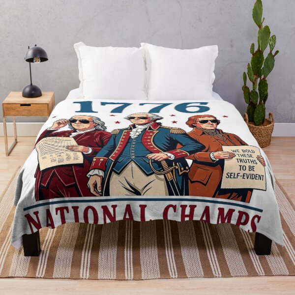 Item preview, 1776 National Champions Funny Patriotic Vintage USA Independence Day  designed and sold by Thread&Fable.