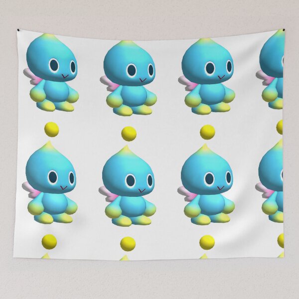 Item preview, Cute Chao Sonic the Hedgehog Sticker Phone Case designed and sold by GreasyGerbil.