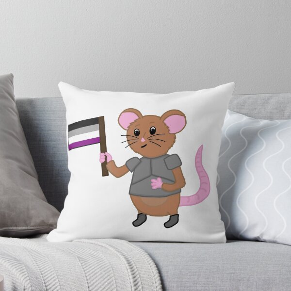 Item preview, Sir Wombleton With Asexual Pride Flag designed and sold by ChloeCosDesigns.