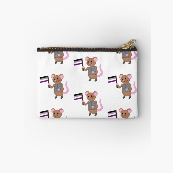 Item preview, Sir Wombleton With Asexual Pride Flag designed and sold by ChloeCosDesigns.
