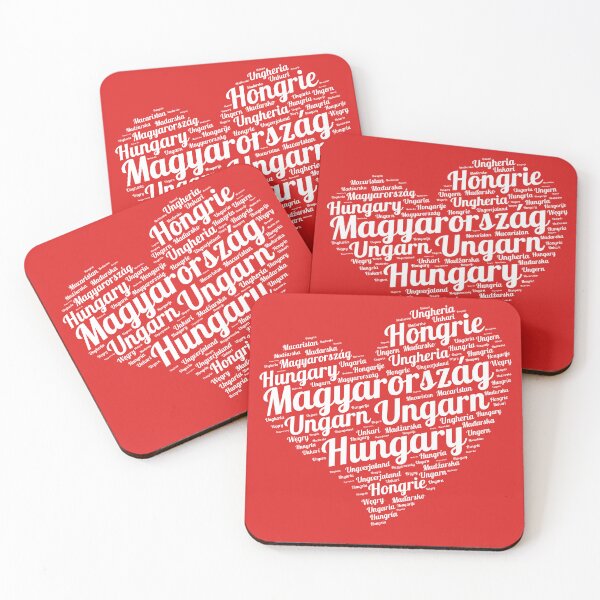 Item preview, Hungary Heart Word Cloud Art designed and sold by Fabrikola.