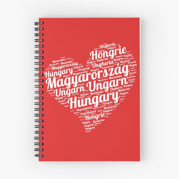Item preview, Hungary Heart Word Cloud Art designed and sold by Fabrikola.