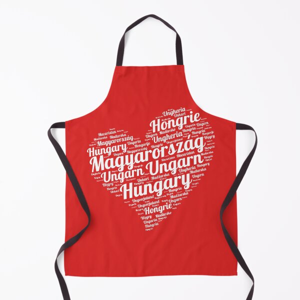 Item preview, Hungary Heart Word Cloud Art designed and sold by Fabrikola.