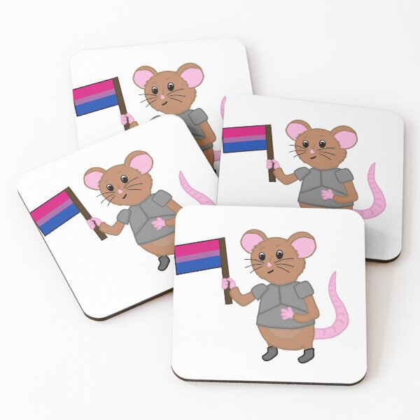 Item preview, Sir Wombleton With Bisexual Pride Flag designed and sold by ChloeCosDesigns.