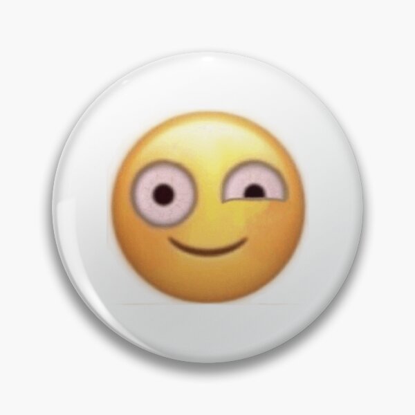 Item preview, Eye Twitch Emoji designed and sold by ThinkHappyLife.