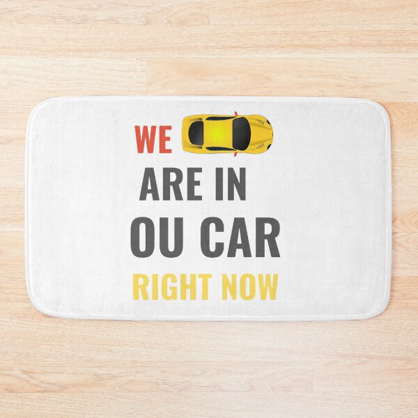 Item preview, we are all in our cars right now  designed and sold by StyleXSecret.