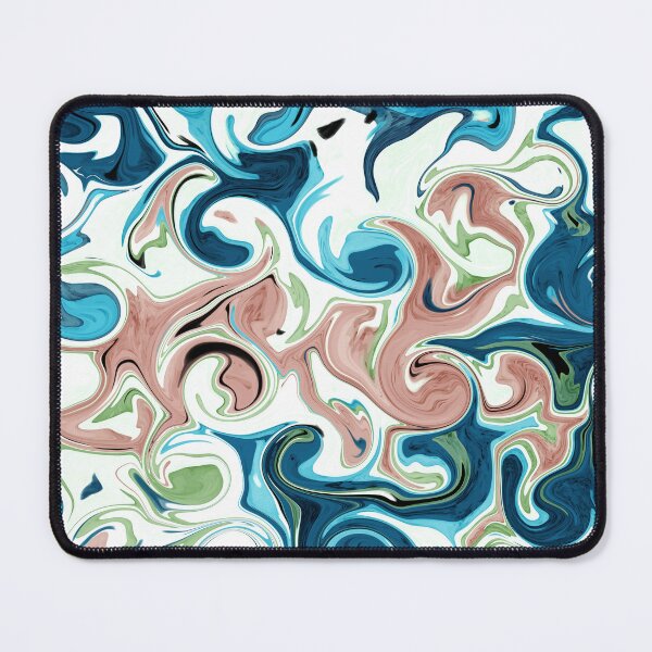 Item preview, Swirl pastel art, liquid swirl boho style designed and sold by NadiaChevrel.
