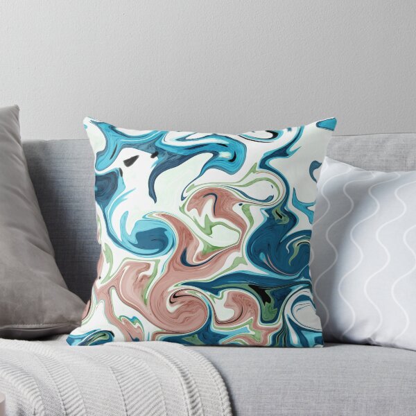 Item preview, Swirl pastel art, liquid swirl boho style designed and sold by NadiaChevrel.