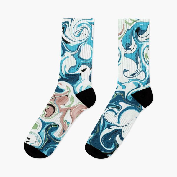 Item preview, Swirl pastel art, liquid swirl boho style designed and sold by NadiaChevrel.