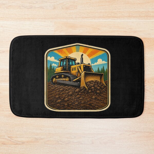 Item preview, Bulldozer Operator Vintage Heavy Equipment Construction Design designed and sold by kakmi-art.