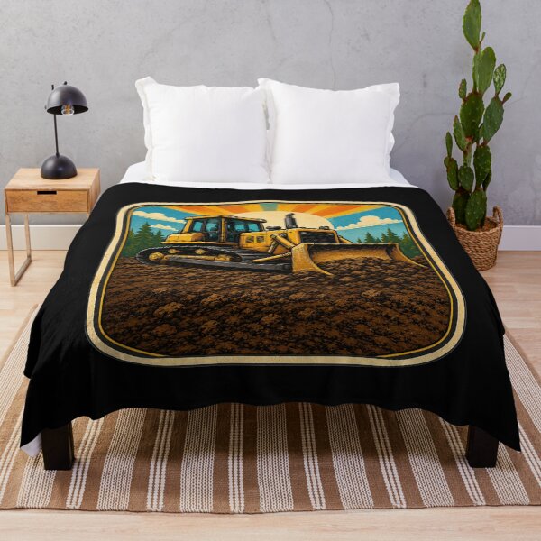 Item preview, Bulldozer Operator Vintage Heavy Equipment Construction Design designed and sold by kakmi-art.