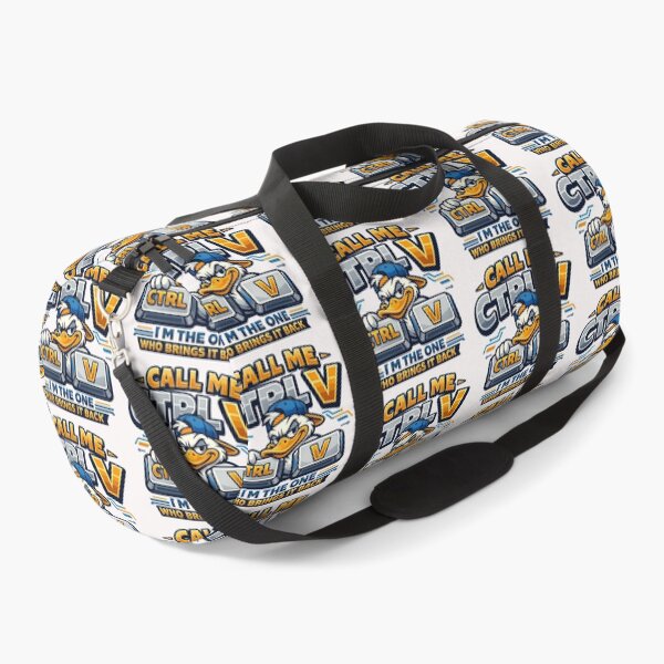 Item preview, Call Me CTRL V Funny Copy Paste Duck Design designed and sold by TeeTimeTreasure.