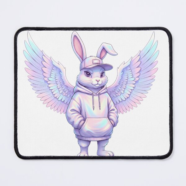 Item preview, Aesthetic Angel Wings Hypebeast Bunny Pastel Gradient designed and sold by DripCultureLab.
