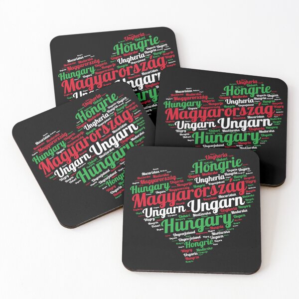 Item preview, Hungary Heart Word Cloud Art designed and sold by Fabrikola.