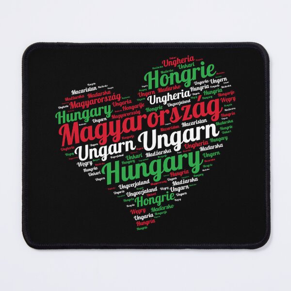 Item preview, Hungary Heart Word Cloud Art designed and sold by Fabrikola.