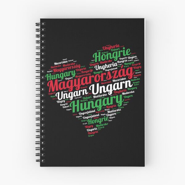 Item preview, Hungary Heart Word Cloud Art designed and sold by Fabrikola.